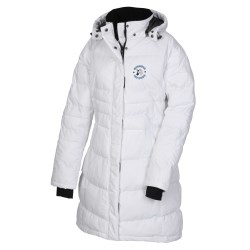 View a larger, more detailed picture of the Balkan Insulated Quilted Long Length Jacket - Ladies 