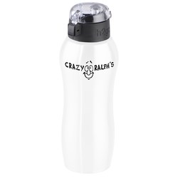 View a larger, more detailed picture of the h2go Active Stainless Sport Bottle - 24 oz -Closeout