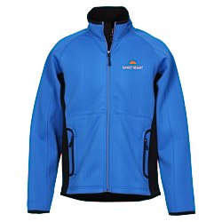 View a larger, more detailed picture of the Ferno Color Block Soft Shell Jacket - Men s