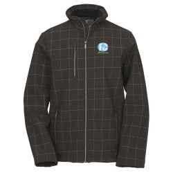 View a larger, more detailed picture of the Cabrillo Plaid Soft Shell Jacket - Men s