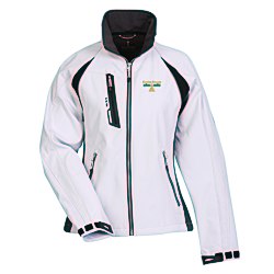 View a larger, more detailed picture of the Katavi Color Block Soft Shell Jacket - Ladies 