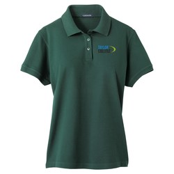 View a larger, more detailed picture of the Ayer Cotton Pique Polo - Ladies 