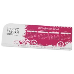 View a larger, more detailed picture of the Keyboard Calendars - Swirl