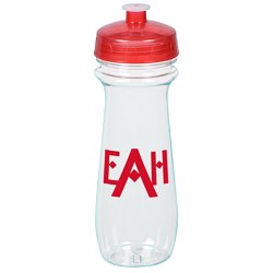 View a larger, more detailed picture of the Clear Impact Flared Sport Bottle - 16 oz 