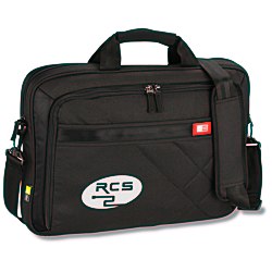 View a larger, more detailed picture of the Case Logic Cross-Hatch Laptop Brief