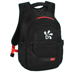 View a larger, more detailed picture of the Case Logic Cross-Hatch Laptop Backpack - Screen