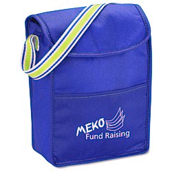 View a larger, more detailed picture of the Color Band Lunch Sack
