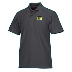View a larger, more detailed picture of the Vertical Texture Performance Pique Polo - Men s