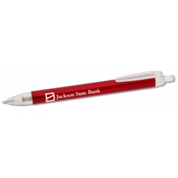 View a larger, more detailed picture of the Mega Frost Click Pen - Closeout