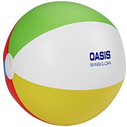 View a larger, more detailed picture of the 16 Beach Ball - Multicolor - 24 hr