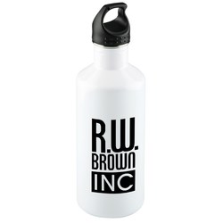 View a larger, more detailed picture of the h2go Bolt Stainless Steel Sport Bottle - 44 oz - Closeout