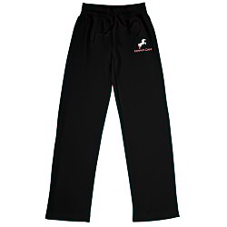 View a larger, more detailed picture of the Open Bottom Sweatpants - Ladies 