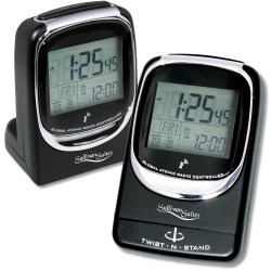 View a larger, more detailed picture of the Global Atomic Travel Alarm Clock - Closeout
