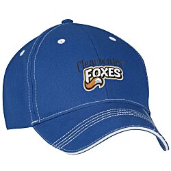 View a larger, more detailed picture of the Grid Cap - Embroidered