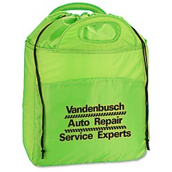 View a larger, more detailed picture of the Chill Out Drawstring Kooler Bag