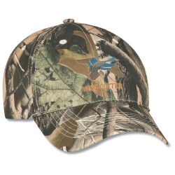 View a larger, more detailed picture of the Polyester Camo Hunter Cap - Embroidered