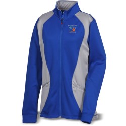 View a larger, more detailed picture of the Russell Athletic Tech Fleece Cadet Jacket - Ladies 