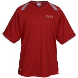 View a larger, more detailed picture of the Russell Athletic Colorblock Dri Power Tee