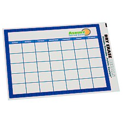 View a larger, more detailed picture of the Removable Monthly Calendar Decal - Trellis