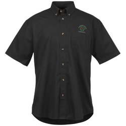 View a larger, more detailed picture of the Capulin EZ-Care SS Fine Line Twill Shirt - Men s