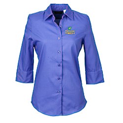 View a larger, more detailed picture of the Soft Collar Sleeve Poplin Shirt Ladies - 24 hr