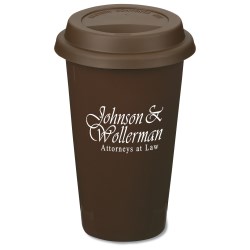 View a larger, more detailed picture of the Terra Coffee Cup - 11 oz - Closeout Color