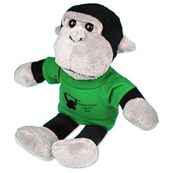 View a larger, more detailed picture of the Mascot Beanie Animal - Gorilla - 24 hr