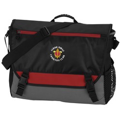 View a larger, more detailed picture of the Intensity Laptop Messenger - Embroidered