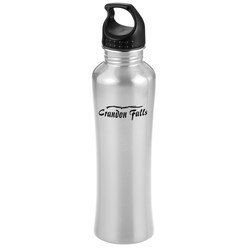 View a larger, more detailed picture of the h2go Freedom Stainless Sport Bottle - 24 oz -Closeout
