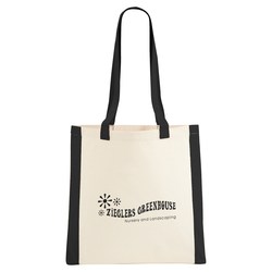 View a larger, more detailed picture of the Color Edge Cotton Convention Tote