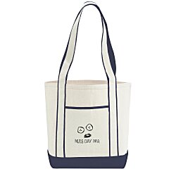 View a larger, more detailed picture of the Top Sail Cotton Boat Tote