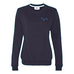 View a larger, more detailed picture of the Anvil Fashion Crew Sweatshirt - Ladies 
