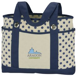 View a larger, more detailed picture of the Audrey Fashion Tote - Embroidered