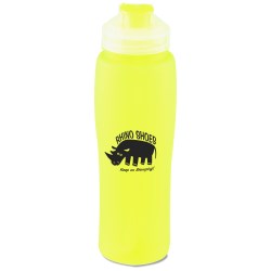 View a larger, more detailed picture of the Frosted Neon Sport Bottle - 23 oz 