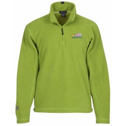 View a larger, more detailed picture of the Landmark 1 4 Zip Microfleece Pullover - 24 hr