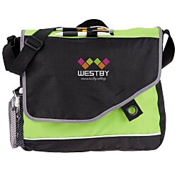 View a larger, more detailed picture of the Attune Messenger Bag - Embroidered