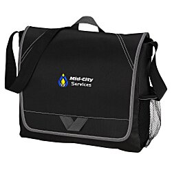 View a larger, more detailed picture of the Elation Messenger Bag - Embroidered