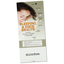 View a larger, more detailed picture of the Sleeping & Your Health Pocket Slider - Closeout