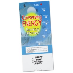 View a larger, more detailed picture of the Conserving Energy Pocket Slider - Closeout