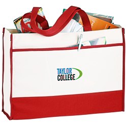View a larger, more detailed picture of the Contemporary Tote - Embroidered