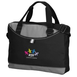 View a larger, more detailed picture of the Vert Business Brief - Embroidered