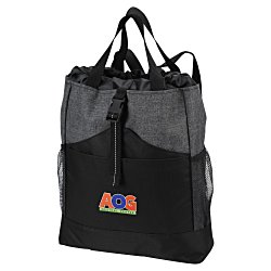View a larger, more detailed picture of the Eclipse Backpack Tote - Embroidered