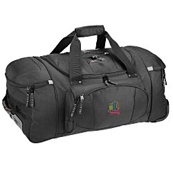 View a larger, more detailed picture of the High Sierra 26 Wheeled Duffel Bag - Embroidered