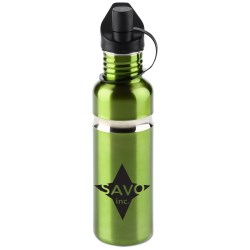View a larger, more detailed picture of the Krome Stainless Bottle - 28 oz - Closeout