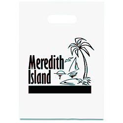 View a larger, more detailed picture of the Oxo-Biodegradable Grab Bag - 12 x 9 - White