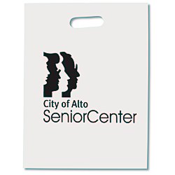 View a larger, more detailed picture of the Oxo-Biodegradable Grab Bag - 15 x 11 - White