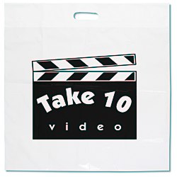 View a larger, more detailed picture of the Oxo-Biodegradable Take Home Bag - 20 x 20 - White