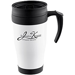 View a larger, more detailed picture of the Insulated Tumbler w Handle - 16 oz - Opaque