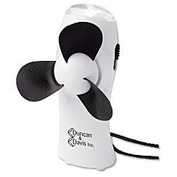 View a larger, more detailed picture of the Turbo Mini Fan Flashlight - Opaque