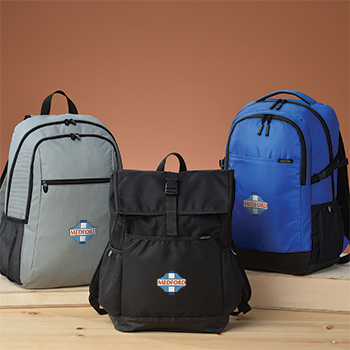 Promotional products that include backpacks